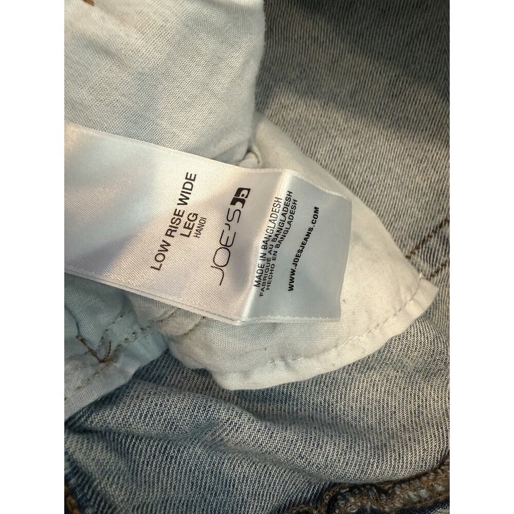 Joe's Jeans LOW RISE WIDE LEG HANOI Women's Sz 27 NWT $218 - Picture 11 of 16